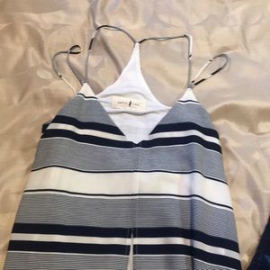 Slit front tank top